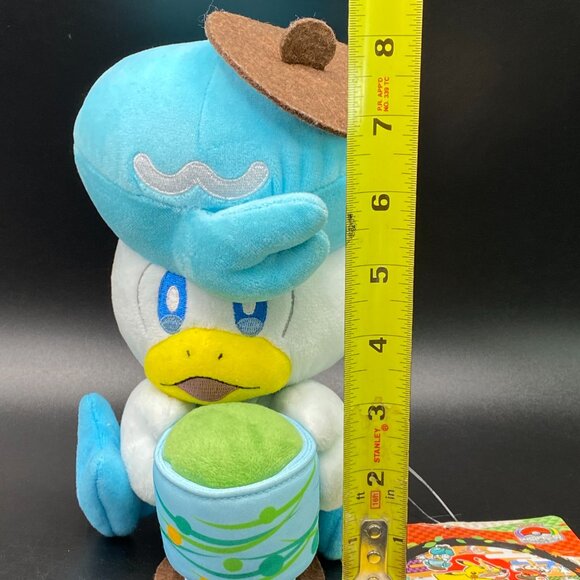 Pokemon WCS 2023 Quaxly Green Tea Plush Doll Yokohama Japan Limited Edition NWT - Picture 12 of 12